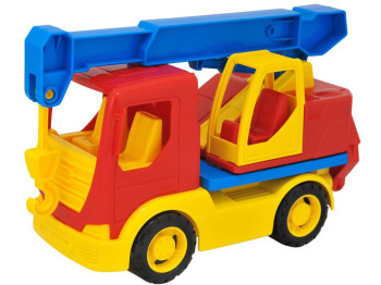 Машинка кран подвижная стрела Tech Truck 39886 26 см, спецтехника, Tigres