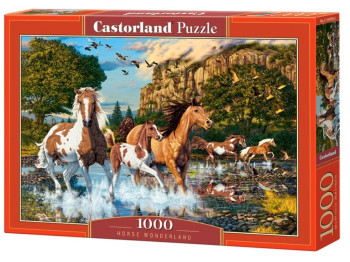 Пазли Horse Wonderland, 1000 елементів, Castorland
