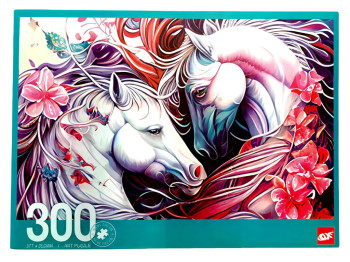 Пазлы Мистические кони, 300 элементов, 37×25 см