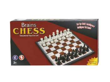 Шахи пластикові з магнітом 21х21см, 9086-8408