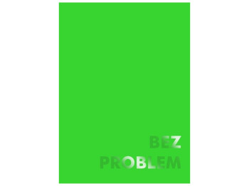 Блокнот 147х210 мм, Зеленый BEZ PROBLEM, Жорж