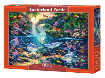 Пазлы Джунгли 1500 элементов, Castorland