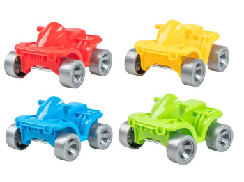 Квадроцикл игрушечный Kid Cars Sport 39528, 7.5 см, подвижные колеса, Tigres