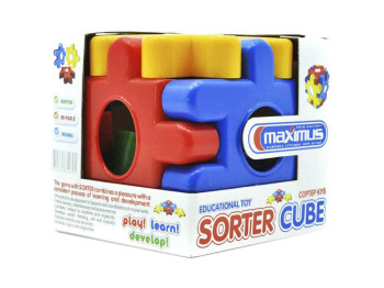 Сортер Куб для хлопчика. Maximus 5272М