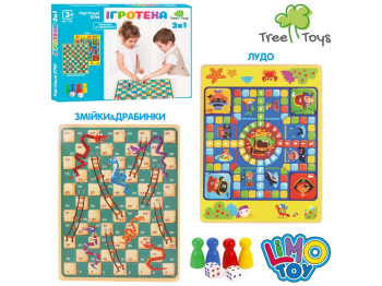 Дерев'яна іграшка Гра Ходилка. Tree Toys MD 1795