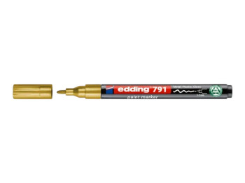 Маркер Edding Paint круглий золотий 1-2 мм, e-791/53n