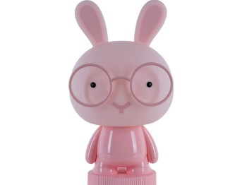 Светильник-ночник LED с аккумулятором Bunny розовый, Kite