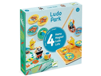 Набір ігор Лудопарк 4в1. Djeco DJ01698