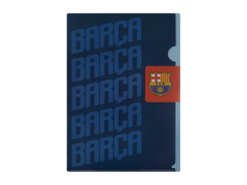 Папка-уголок с клапаном Kite FC Barcelona BC25-248, формат A4, полипропилен, Kite