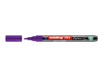 Маркер Edding Paint круглий фіолетовий 1-2 мм, e-791/08n