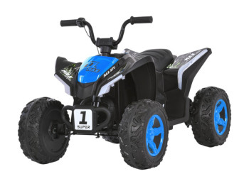 Електроквадроцикл, M 6283EL-4, музика та світло, синій, Bambi Racer