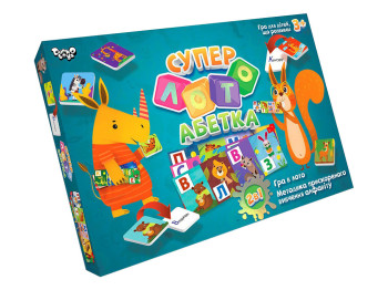 Супер лото Азбука, Danko Toys