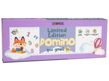 Настільна гра Domino Limited edition фіолетова, Strateg 30327
