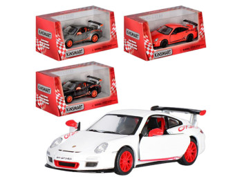 Машинка металлическая инерционная 2010 PORSCHE 911. Kinsmart KT 5352 W
