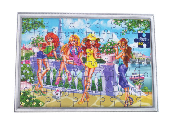 Пазлы магнитные, 60 элементов, Danko Toys