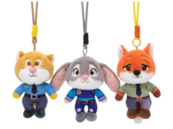 Мягкая игрушка-брелок Зоополис Zootopia, 15 см, микс видов, цена за 1шт