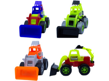 Бульдозер Digger Maximus 5157, игрушечная спецтехника, пластик