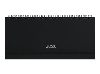 Планінг датований настільний Monochrome 2026, 120 сторінок, чорний