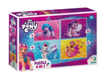 Пазл 4в1 My Little Pony Чотири подружки, DoDo