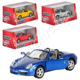 Машинка металева інерційна PORSCHE BOXSTER S. Kinsmart KT 5302 W УЦІНКА