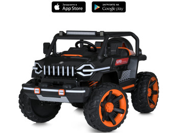 Дитячий електромобіль Джип. Bambi Racer M 5824EBLRS-19(24V)