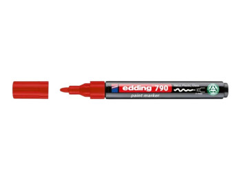 Маркер Edding Paint круглий червоний 2-3 мм,  e-790/02n