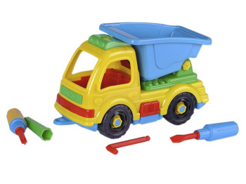 Конструктор Машинка Самоскид. Toys-plast ІП.29.002
