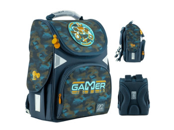 Рюкзак шкільний каркасний Gaming Mode. GoPack GO24-5001S-8