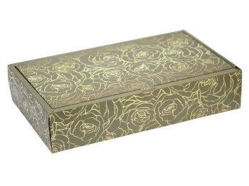 Коробка подарункова розкладна Троянди H810-1M, 17×30×6,9 см, для пакування подарунків