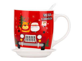 Кружка Christmas Friends 350 мл, Мікс дизайн, 9150-015
