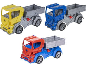 Машина ORION игрушечный грузовик бортовой с откидным кузовом, 3 цвета (цена за 1 шт)