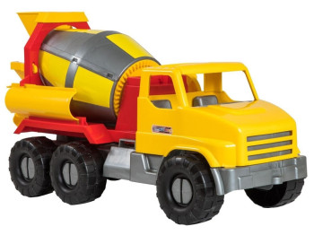 Машинка бетономешалка Middle Truck 38 см, вращающийся барабан, Tigres