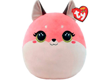 Мягкая игрушка SQUISH-A-BOOS Розовая лисичка ROXIE 40 см. TY 39323