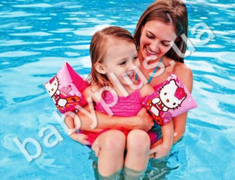 Нарукавники детские Hello Kitty Intex 56656