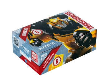 Гуашь Transformers 6 цветов, 20 мл, Kite