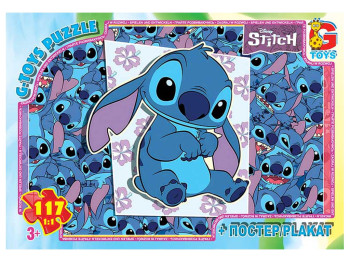 Пазлы картонные Stitch, 70 элементов, G-Toys