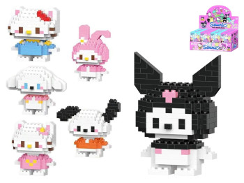 Конструктор Sanrio Characters, мініфігурка-сюрприз, мініблоки, мікс видів (ціна за 1шт)