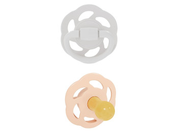 Пустышка латексная круглая Cherry Newborn, 0-2 мес, 38747-51, NIP