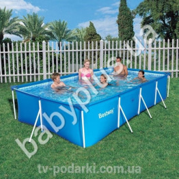 Басейн каркасний прямокутний Bestway 56044