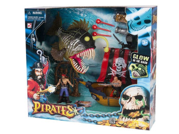 Ігровий набір Пірати Black Devil Anglerfish. Pirates 505206