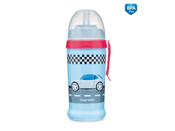 Бідончик непроливайка - Racing - машини темно-синій. Canpol Babies 56/516_blud