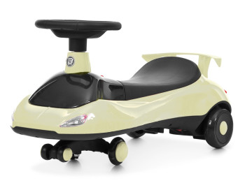 Дитяча каталка-бібікар Bambi Racer M 6363-11, 1х6V/4AH, 1х25W, світло, музика, Bluetooth, сірий