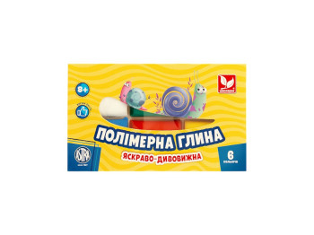 Полимерная глина 6 цветов
