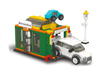 Конструктор Автомийка. Limo Toy KB 4003. 310 деталей