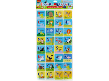 Магнітна азбука ENGLISH ALPHABET, Ranok Creative