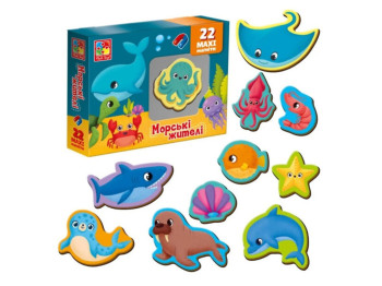 Набір магнітів Морські мешканці, Vladi Toys