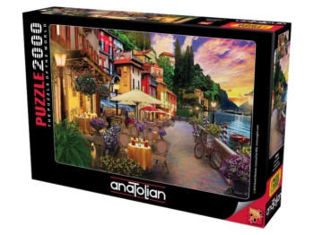 Пазлы Озеро Комо, 2000 элементов, Anatolian 3944