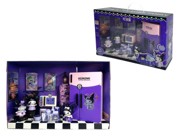 Набор игровых фигурок с кухней KEROMI KR 2025-01