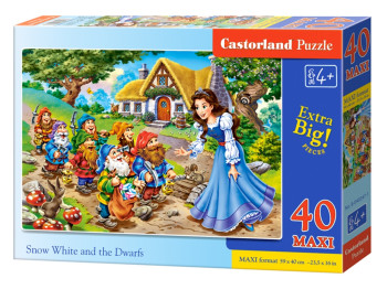 Пазлы Белоснежка, 40 элементов, Castorland
