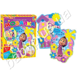Набор для творчества Фигурная мозаика, Маша, Vladi Toys